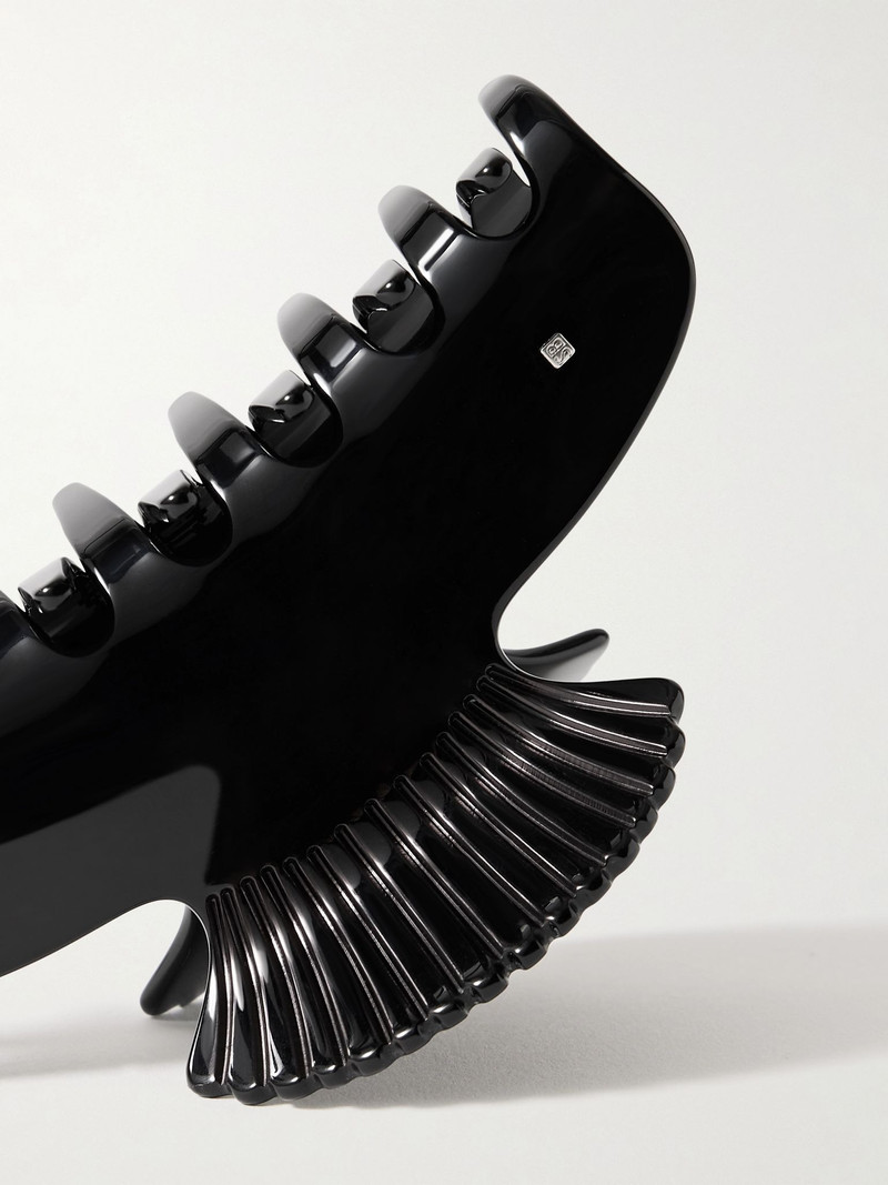 Sophie Buhai Fan Shell acetate claw clip Black outlook