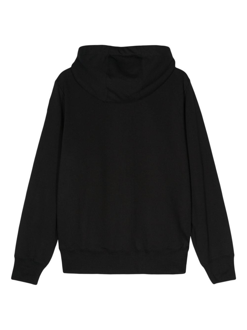 PARAJUMPERS logo-patch hoodie jacket outlook