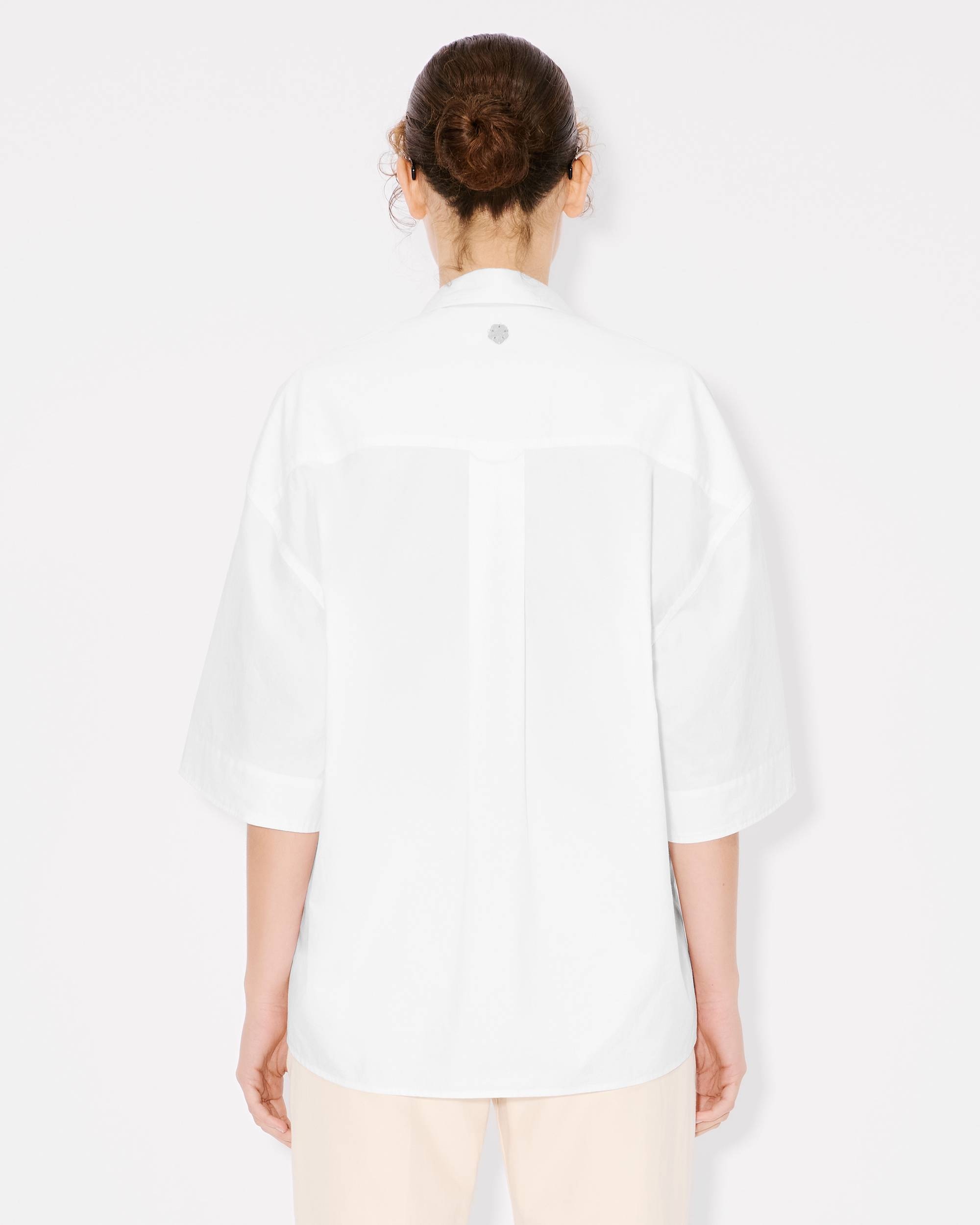 Oversized shirt in cotton - 4