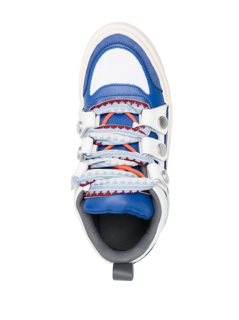 スニーカー MARCELO BURLON Men Sneakers CMIA097S23LEA0014501 Blue Marcelo Burlon County Of Milan Ticinella low-top sneakers