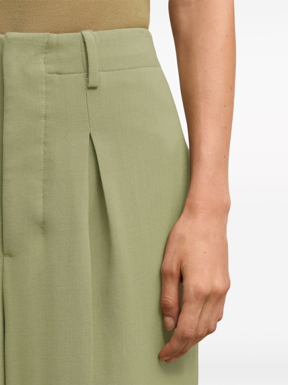 knee-length tailored shorts - 5