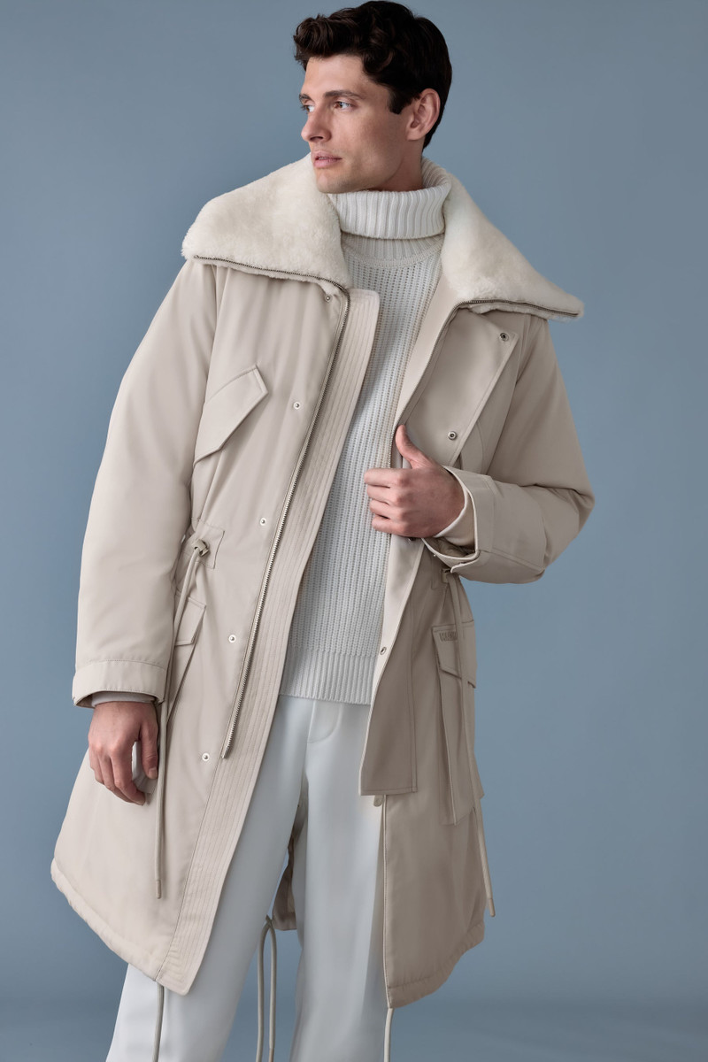 MACKAGE LEON Shearling Collar Down Parka outlook
