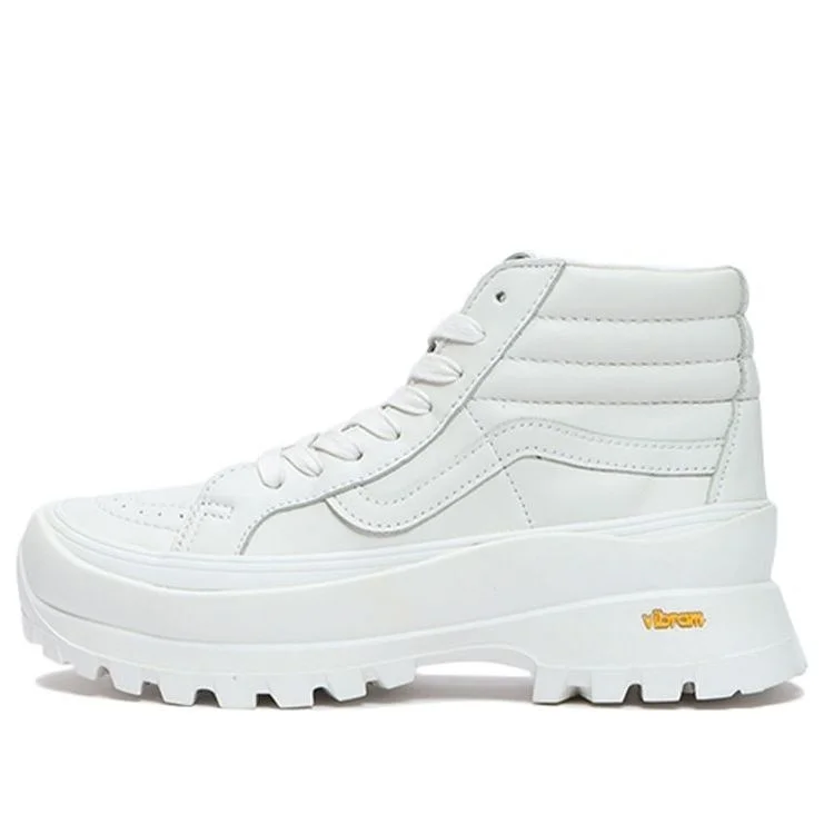 Virbram x Vans SK8-Hi LX Wear-resistant Non-Slip Casual Skateboarding Shoes White VN0A5HZWW00 - 1