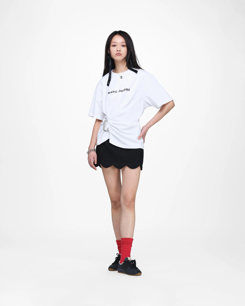 Marc Jacobs POP J MARC LOGO DRAPE BOXY TEE outlook