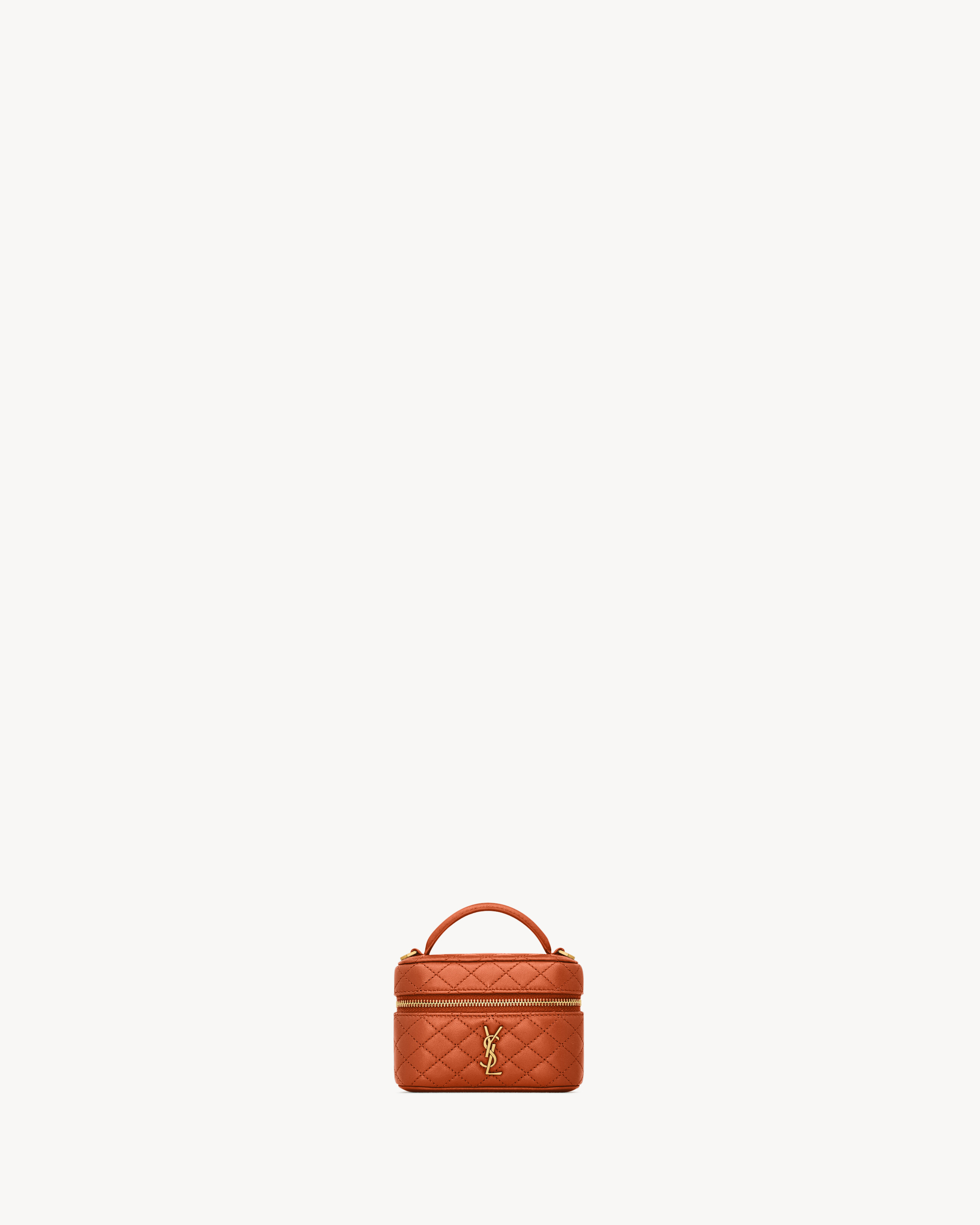 GABY MICRO VANITY BAG IN LAMBSKIN - 2