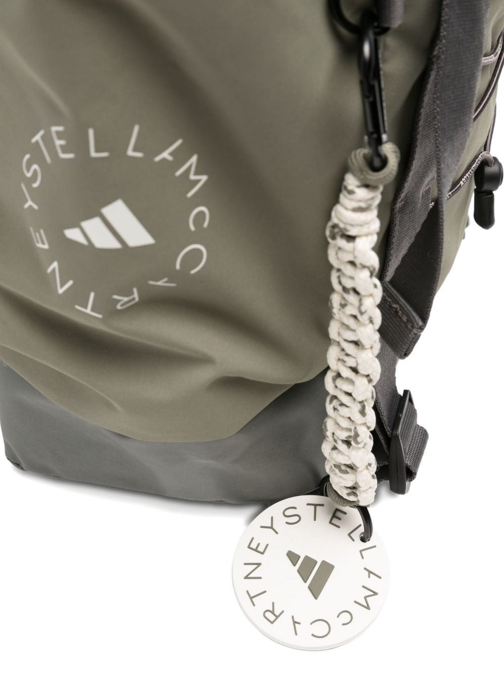logo-print backpack - 4