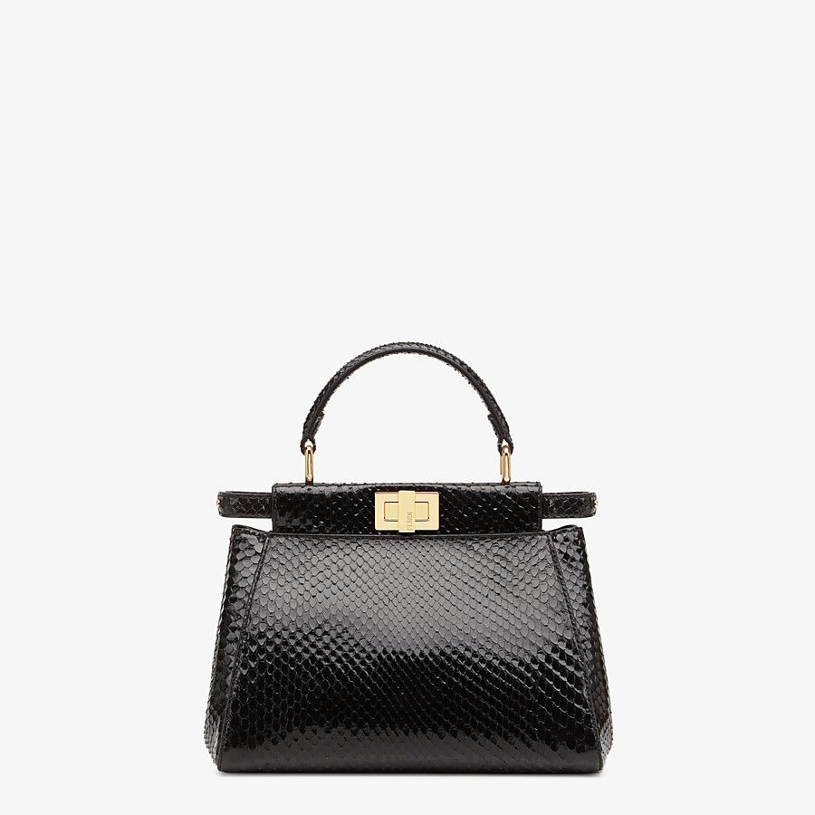 Black python bag - 1