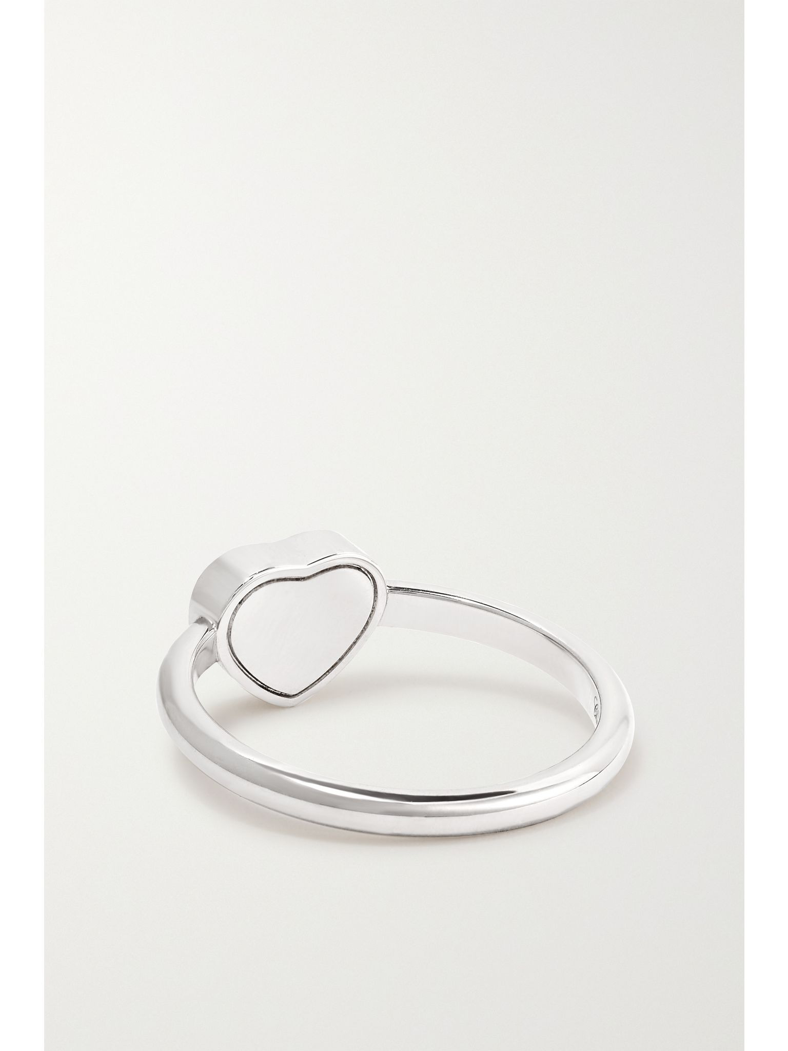 My Happy Hearts 18-karat white gold diamond ring Silver - 3