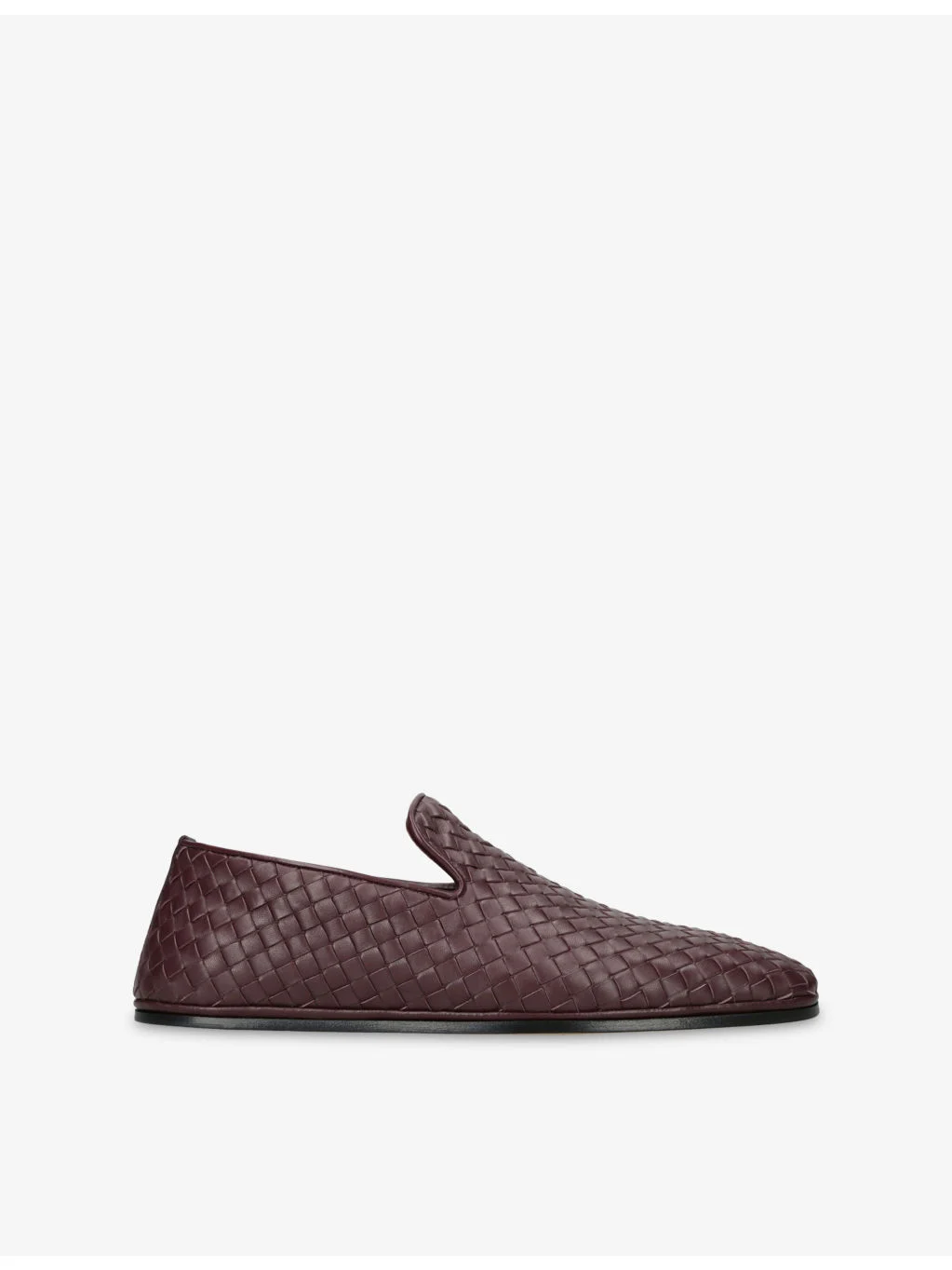 Intrecciato Leather Loafers - 1
