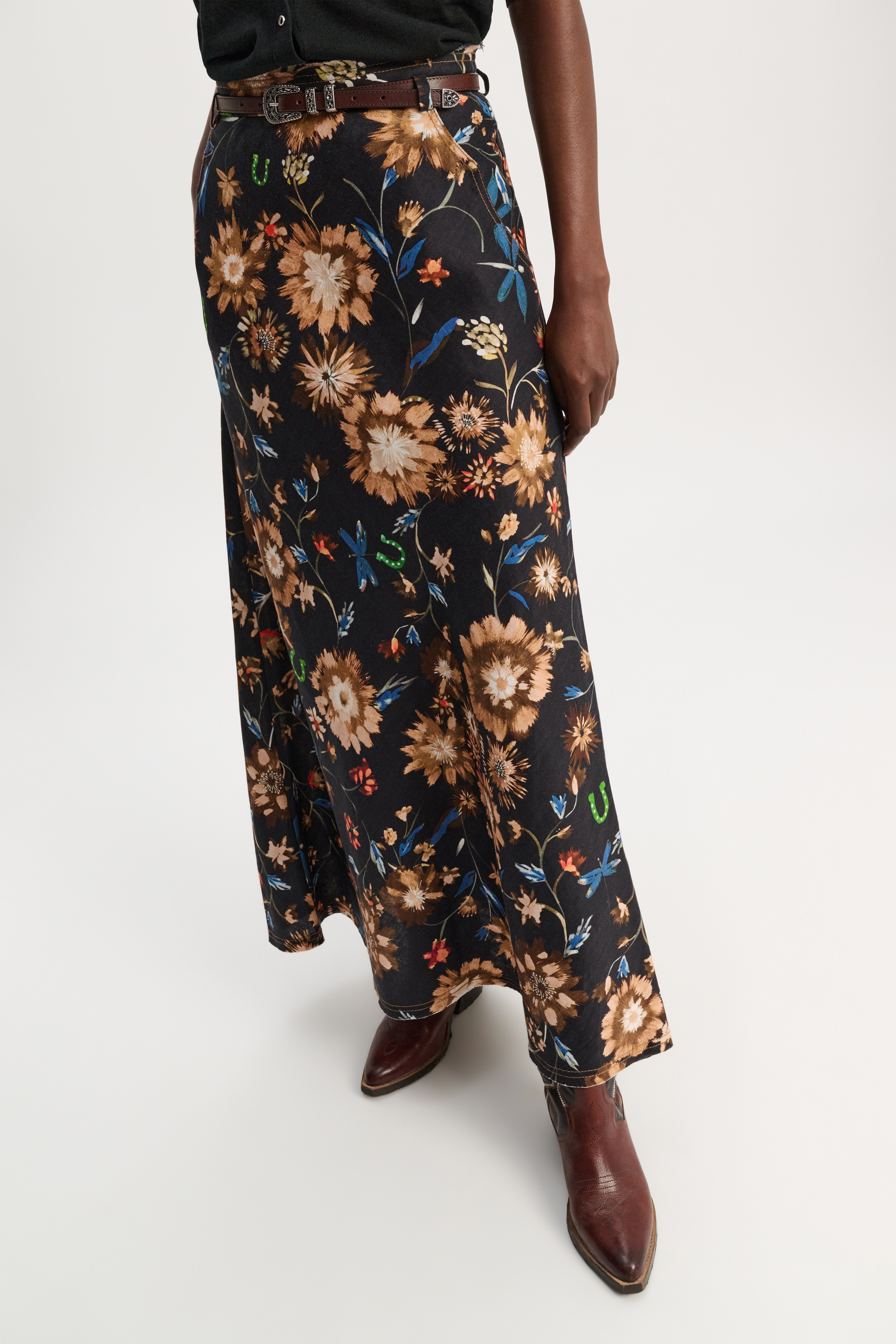 FLORAL EASE II skirt - 4