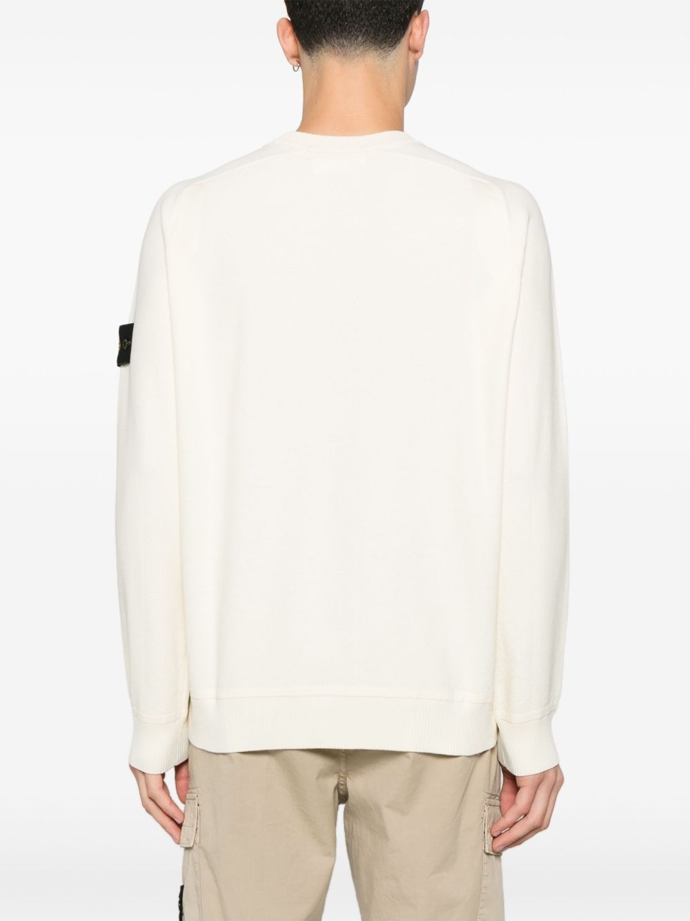 Compass-badge sweater - 4