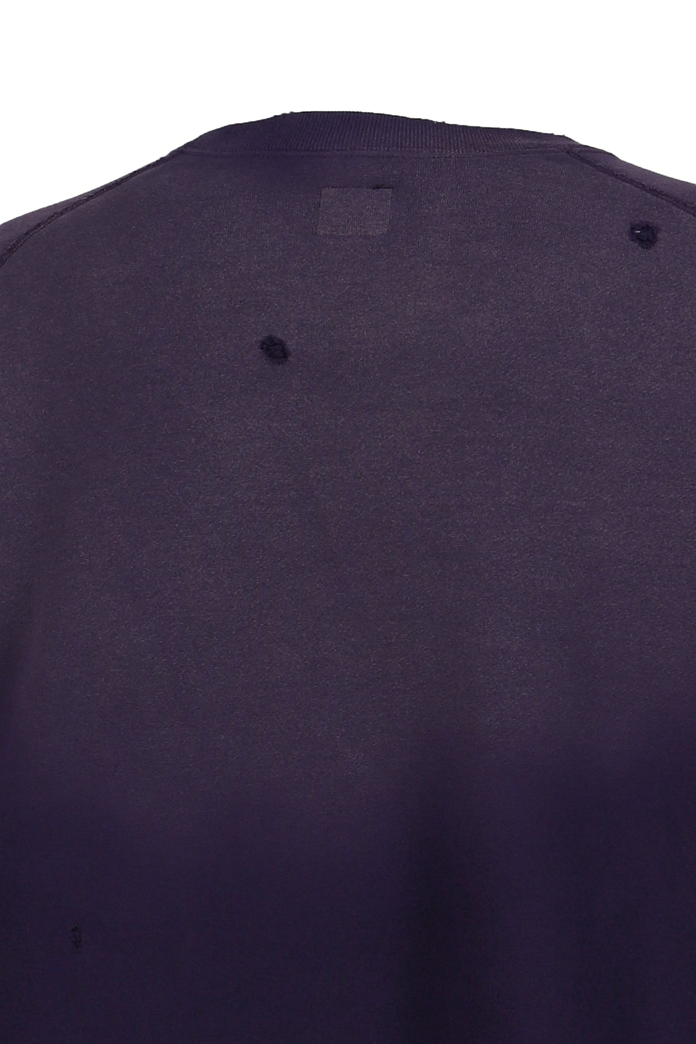 DECONSTRUCTED SWEAT SHIRT - COTTON FRENCH TERRY / PUR - 5