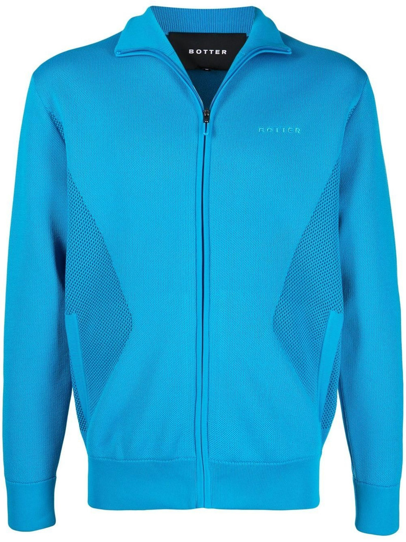 zip-up 니트 카디건 1