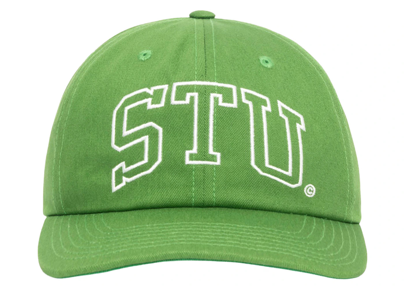 Stussy Mid-Depth Stu Arch Strapback Pine - 2