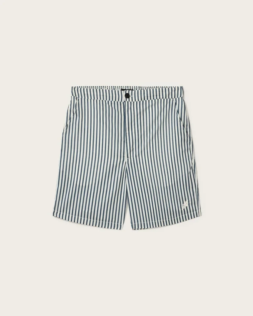 CHOPIN STRAIGHT FIT STRIPED SHORTS - 1