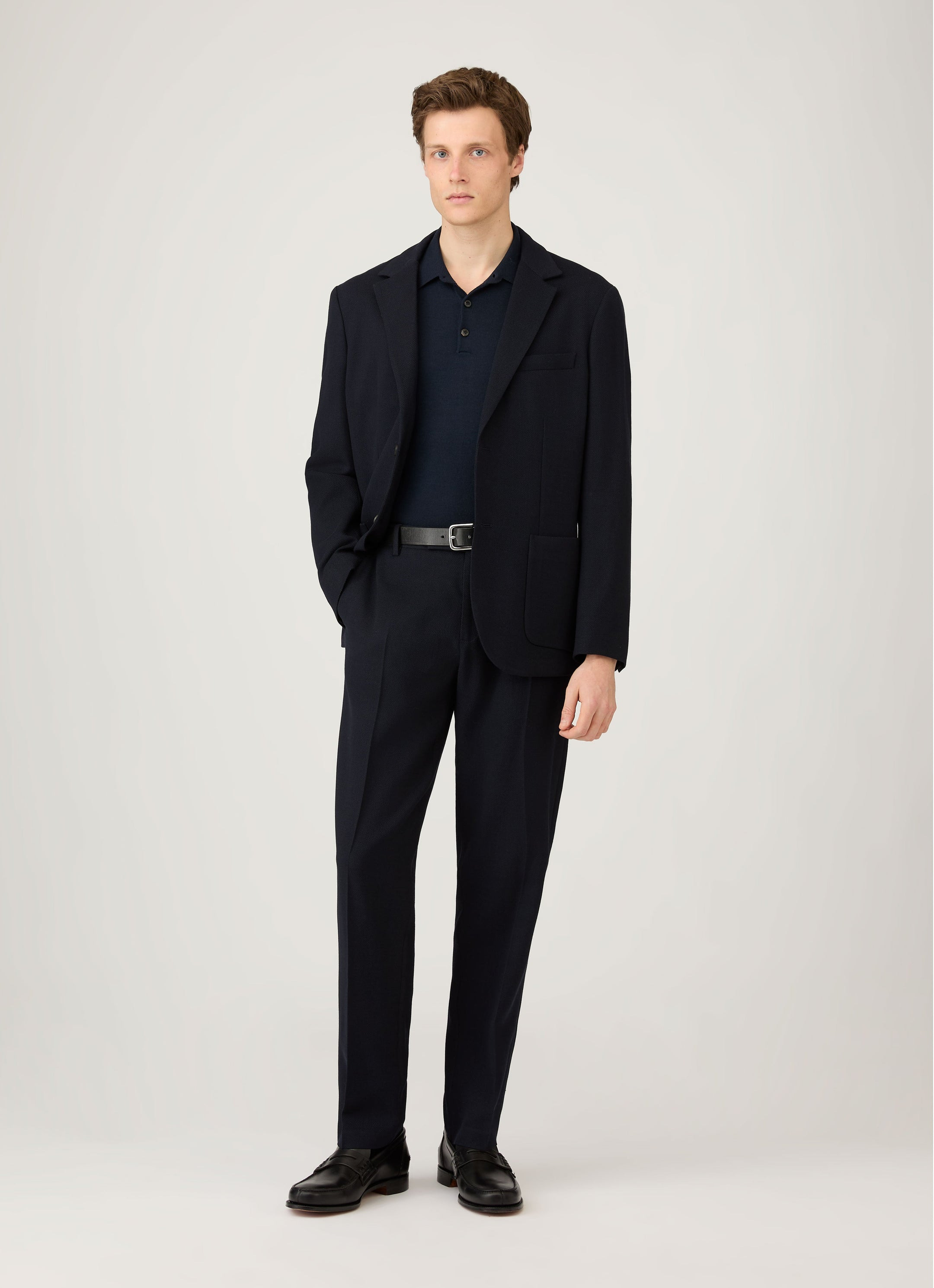 Extra‑Fine Merino Polo Shirt - 3