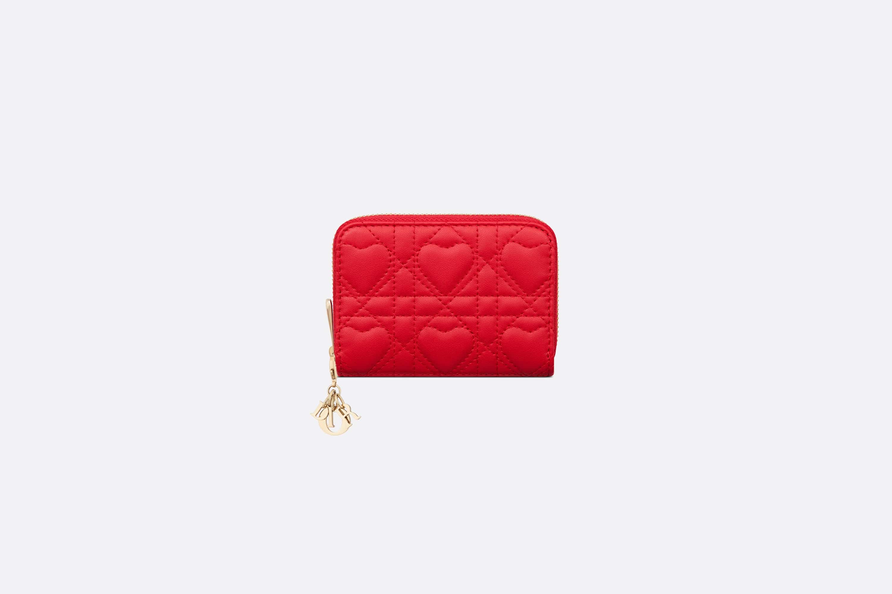 Small Lady Dior Voyageur Coin Purse - 1
