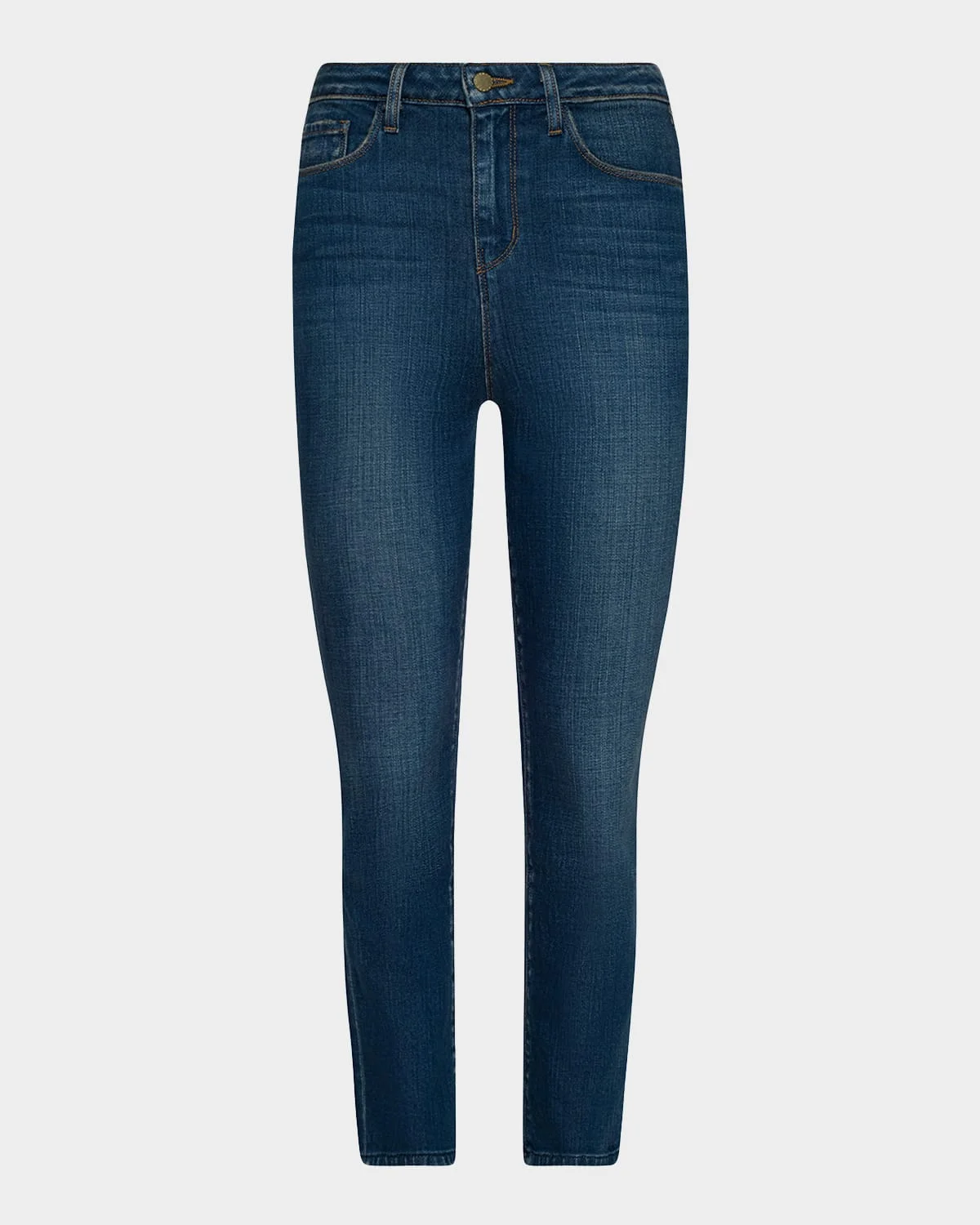 Celestia Slim-Straight Cropped Jeans - 1