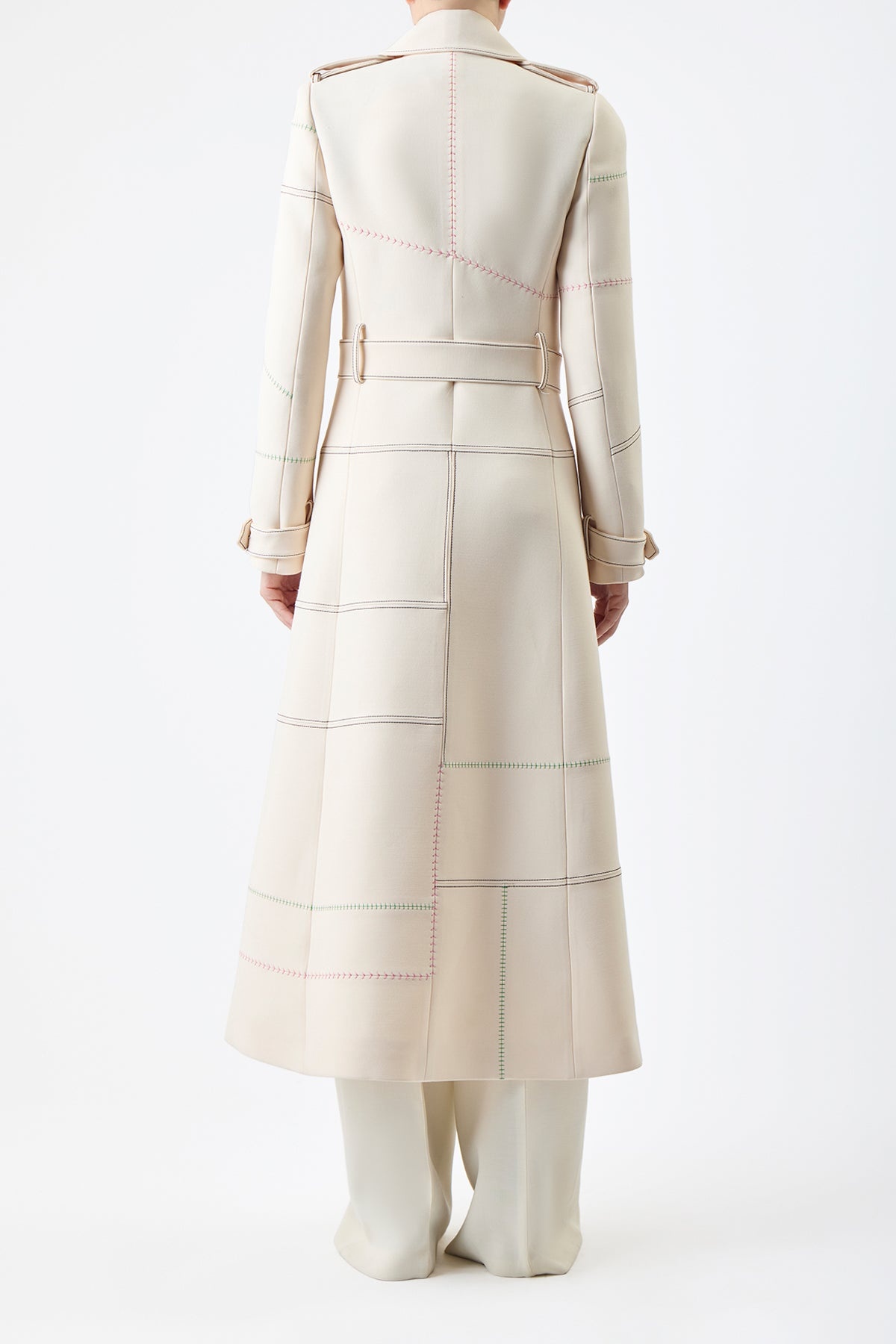 Hamilton Coat in Silk Wool - 5