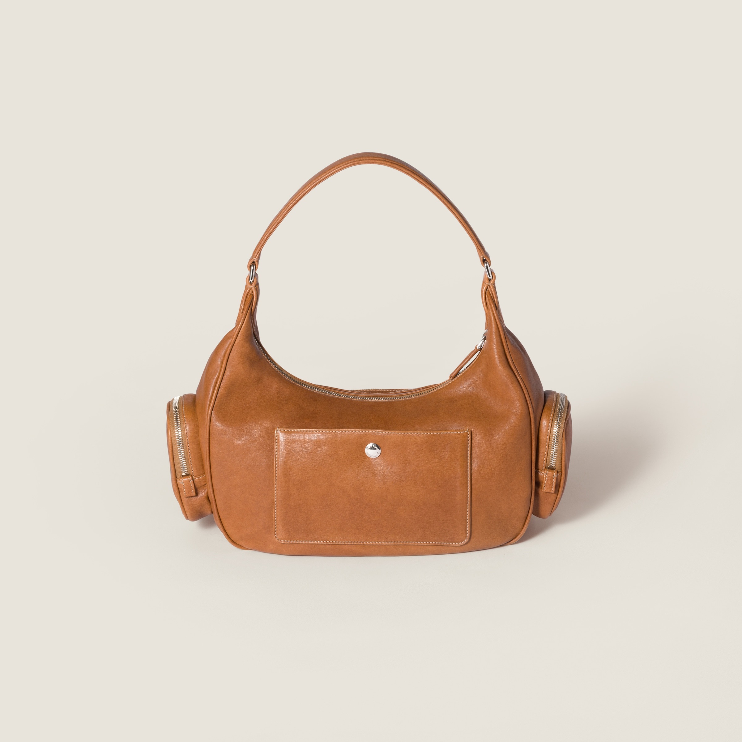 Pocket nappa leather bag - 4