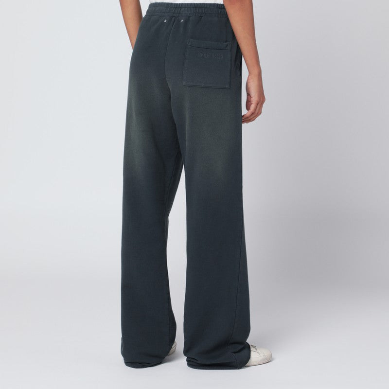 Golden Goose Faded Black Cotton Jogging Pants Women - 2