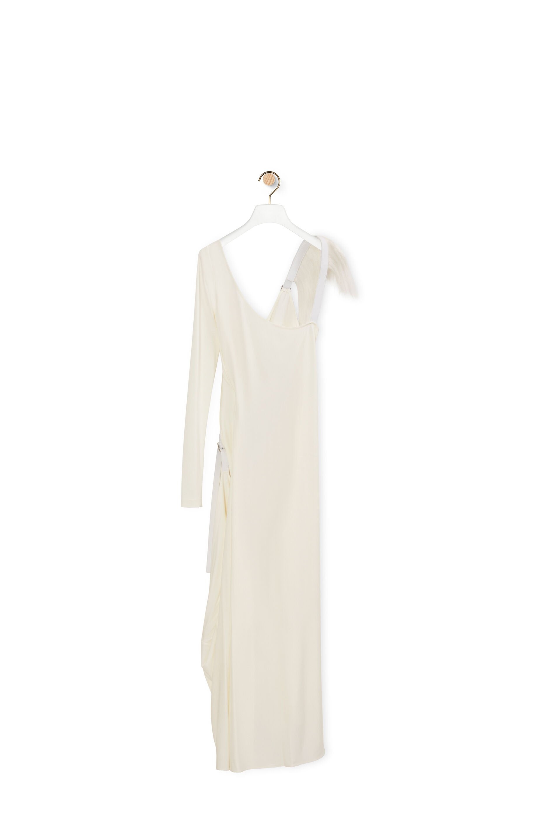 Asymmetric dress in viscose - 2