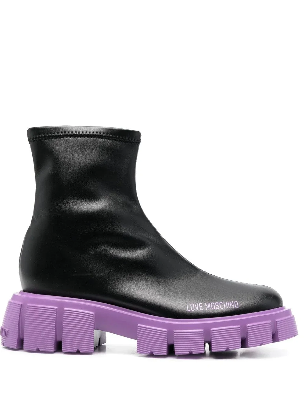 lug-sole 50mm ankle boots - 1