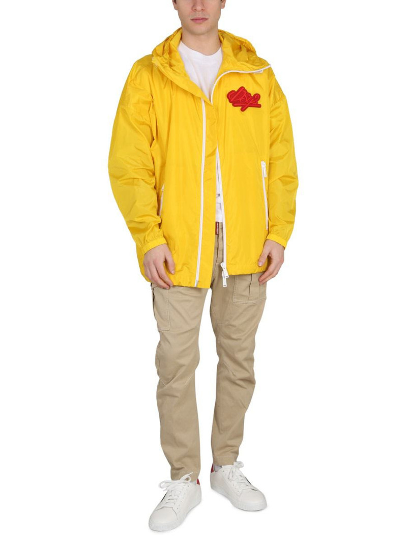 DSQUARED2 DSQUARED2 JACKET WITH LOGO PATCH outlook
