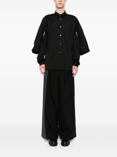 Comme des Garçons Homme Plus double-sleeved shirt outlook