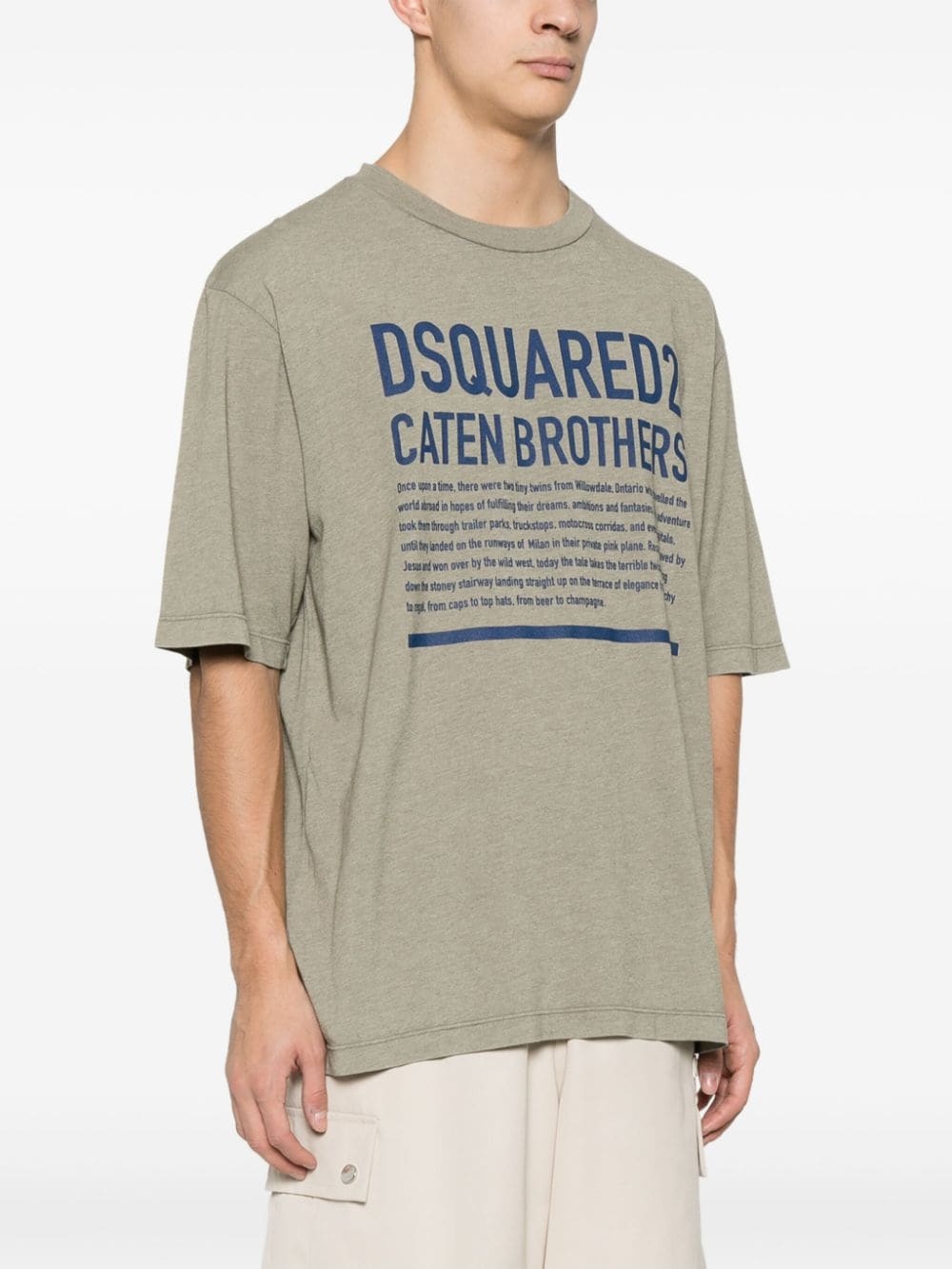 logo-print T-shirt - 3
