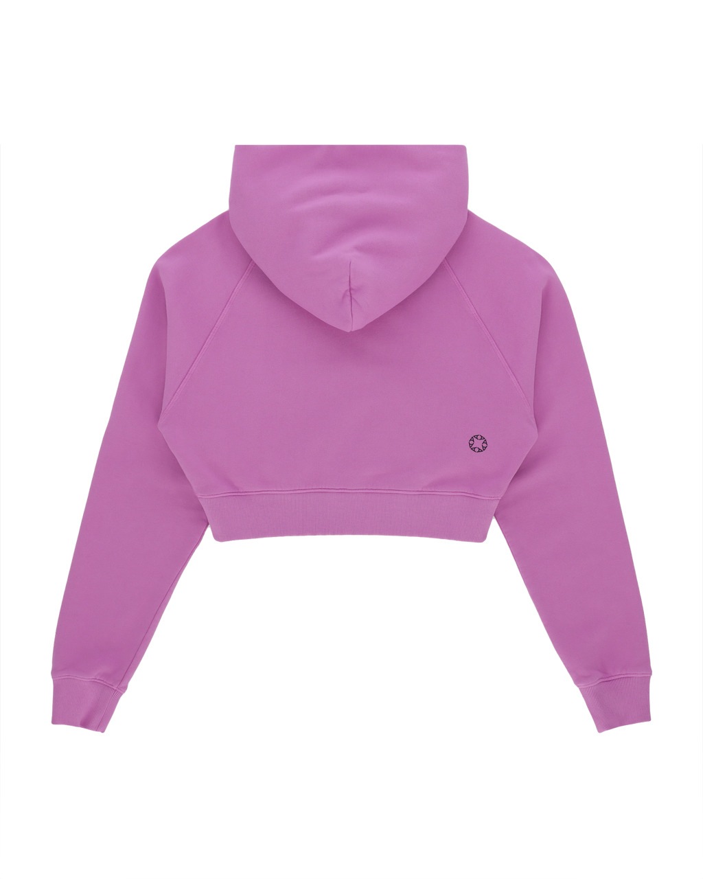 LOGO GRAPHIC CROP HOODIE - 2