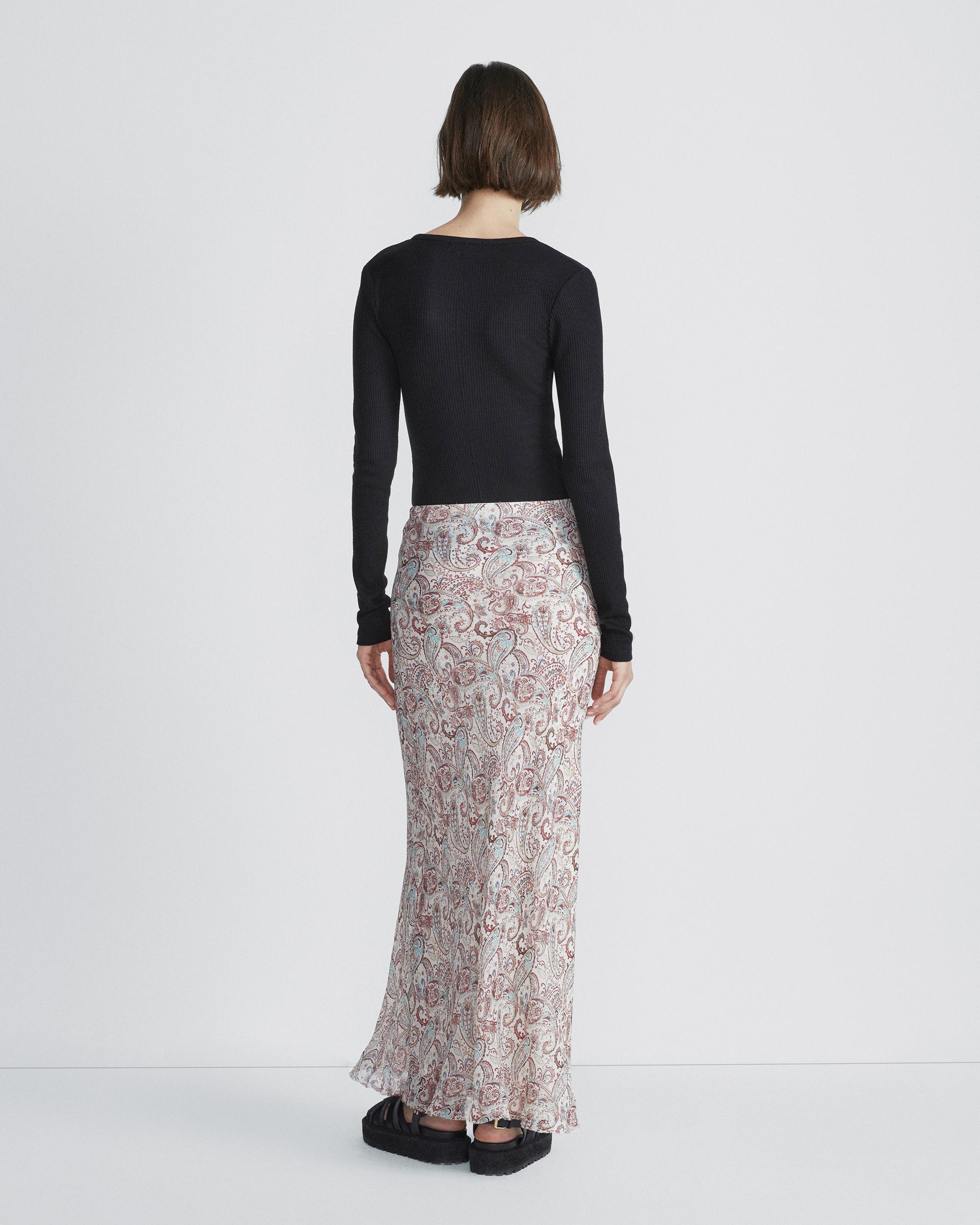 Wren Paisley Silk Skirt
Maxi Skirt - 5