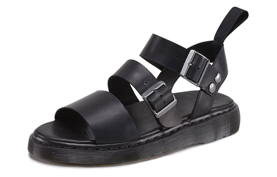 Dr. Martens Gryphon Brando Leather Gladiator Sandals 'Black' 15695001 - 3
