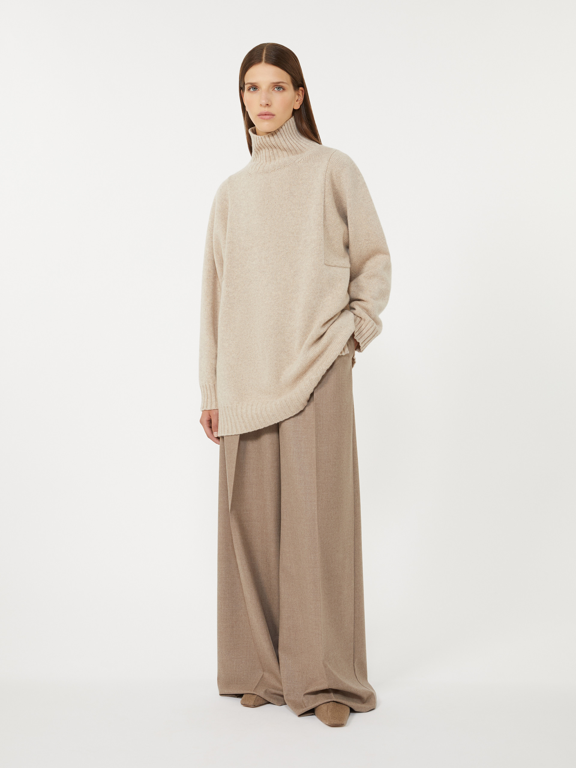 ACETI Oversized cashmere turtleneck - 2