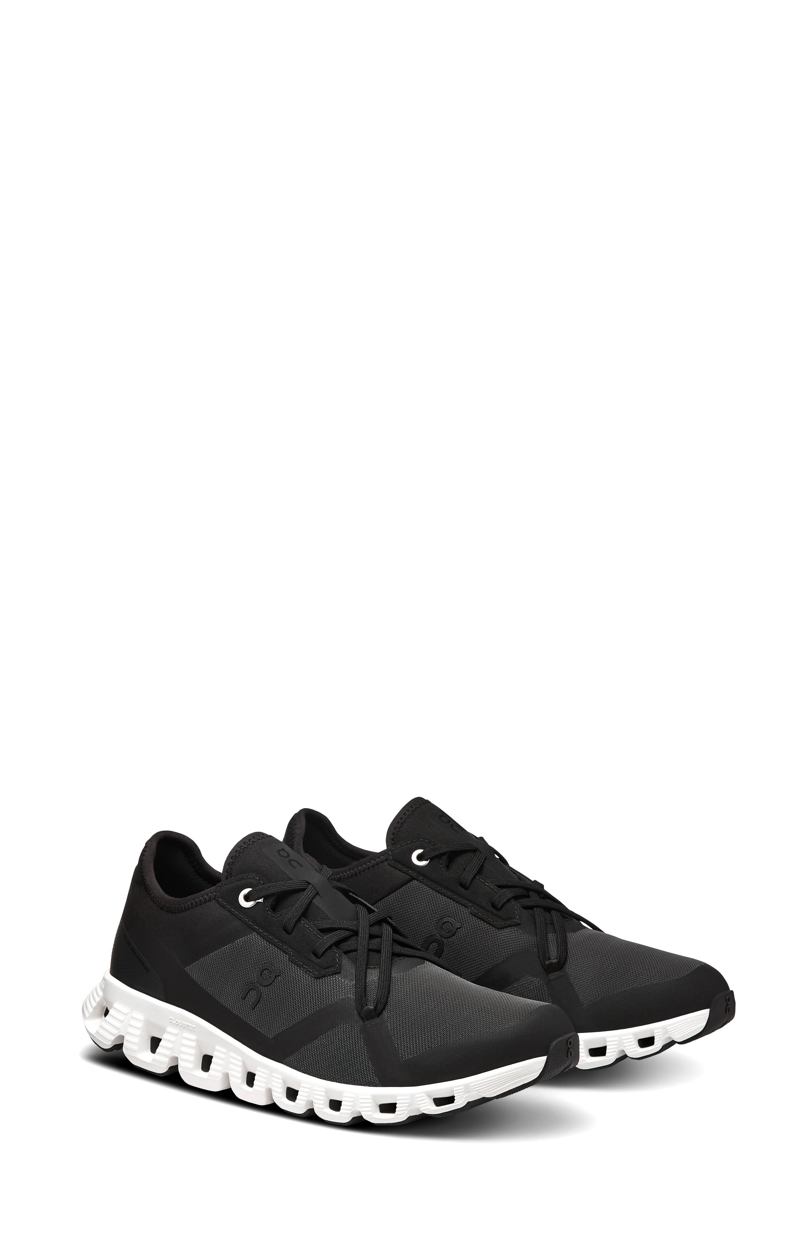 On Cloud X 3 AD Hybrid Training Shoe in Black/white at Nordstrom - 1