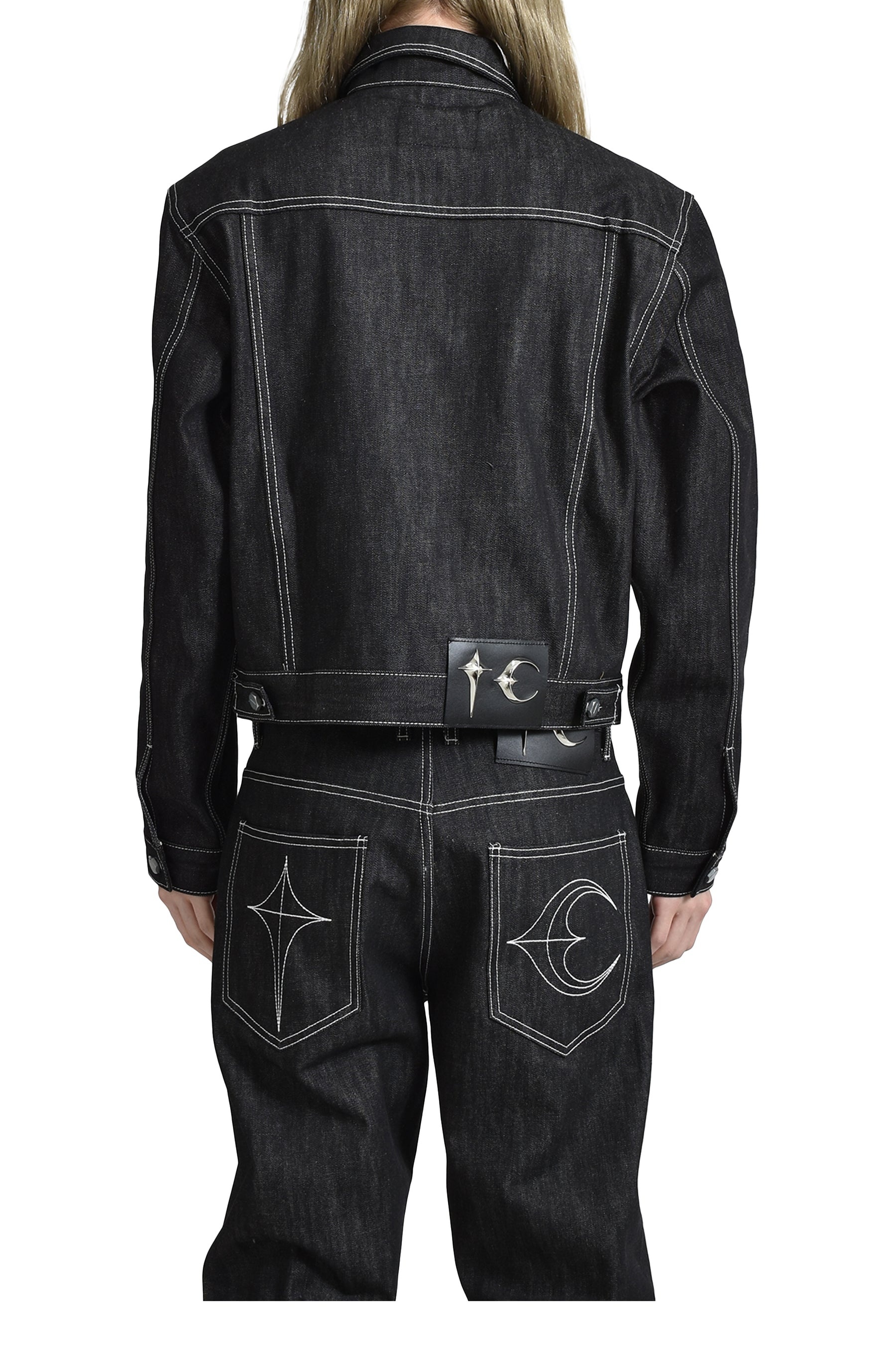LAND WARFARE DENIM JACKET / BLK - 2