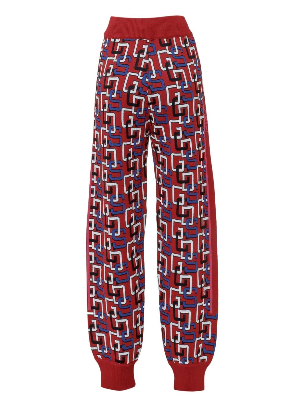 logo-intarsia track pants - 2