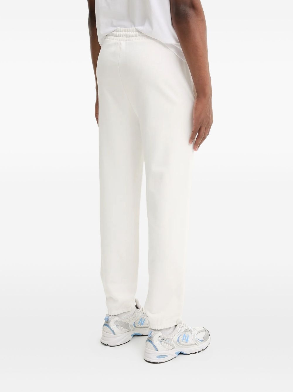 flocked-logo track pants - 3