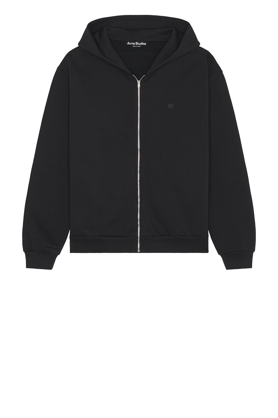 Acne Studios スウェット Acne Studios - Zip sweater logo - Dusty blue