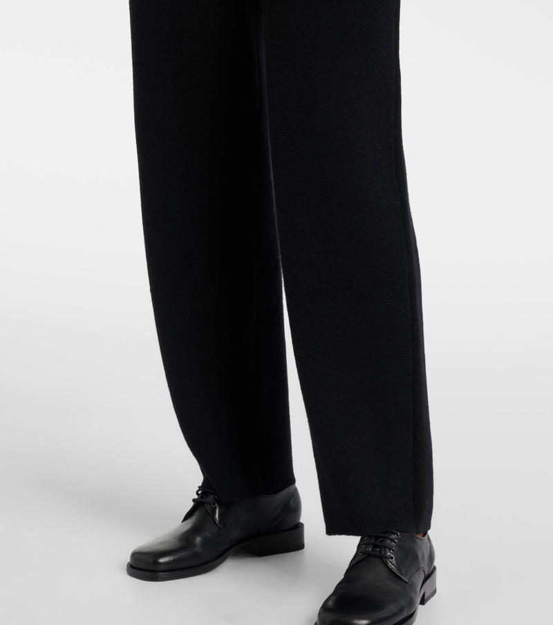 Sonya cashmere straight pants 5