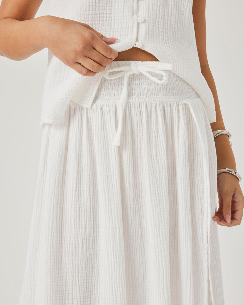 Splendid Ava Gauze Maxi Skirt outlook