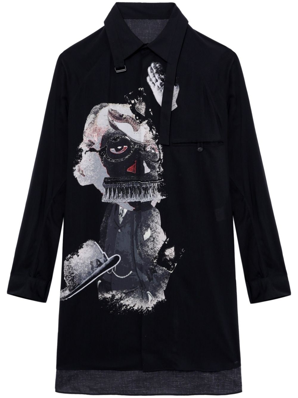 Kuro graphic-print shirt - 1