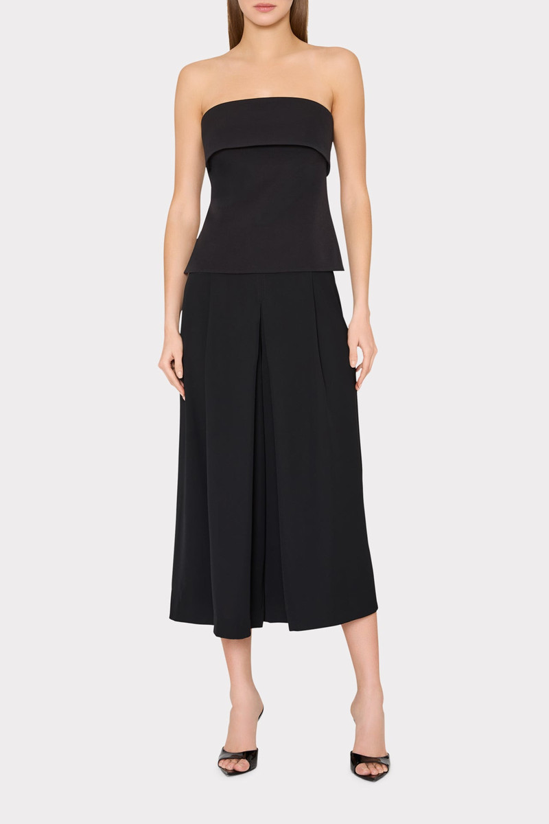 MILLY Layla Pleated Culottes outlook