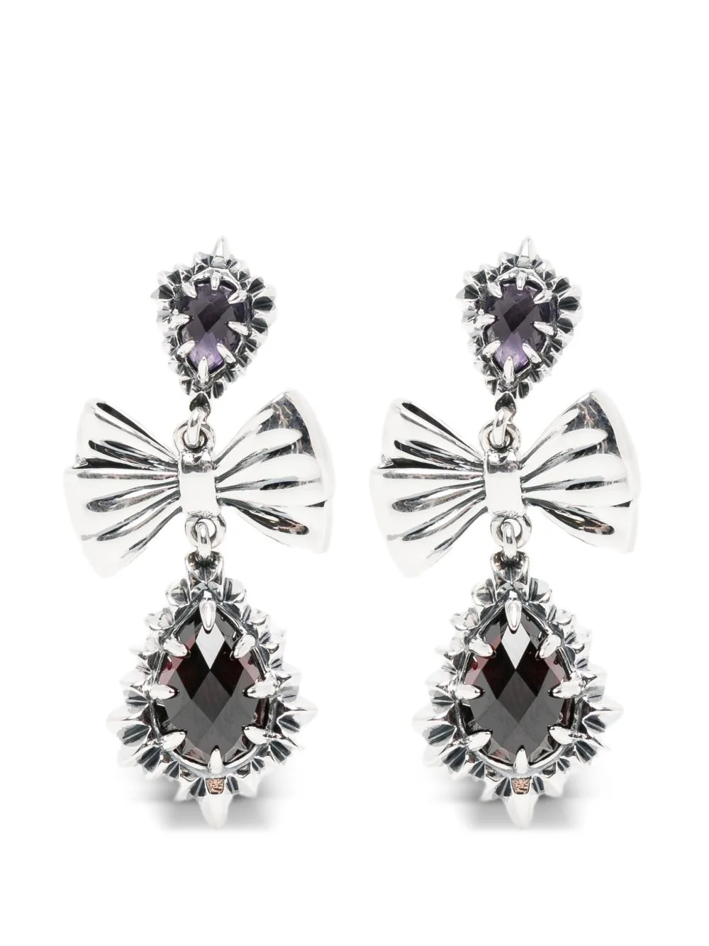Jagged Teardrop earrings - 1