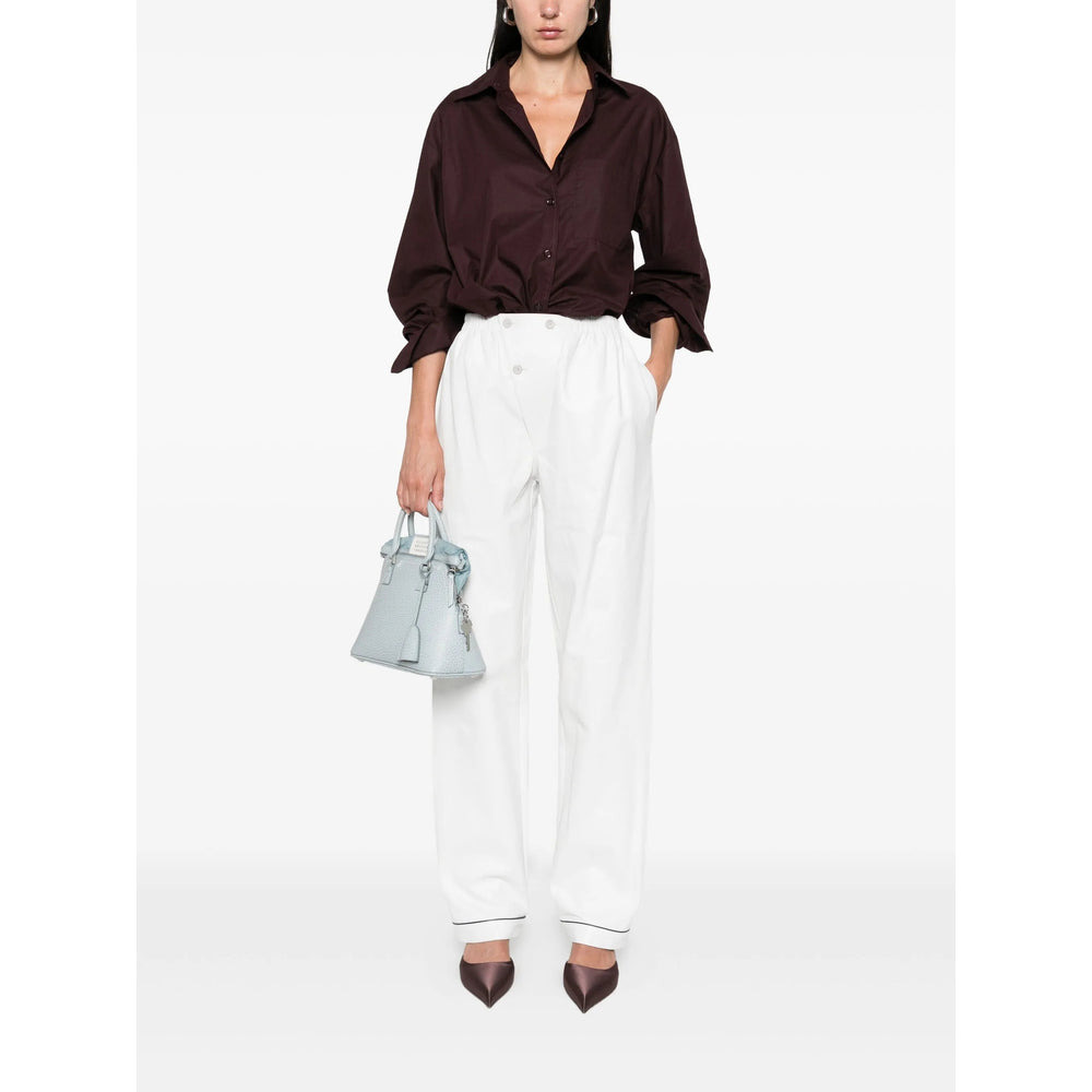 Prada White Trousers - Straight Trousers Women - 2