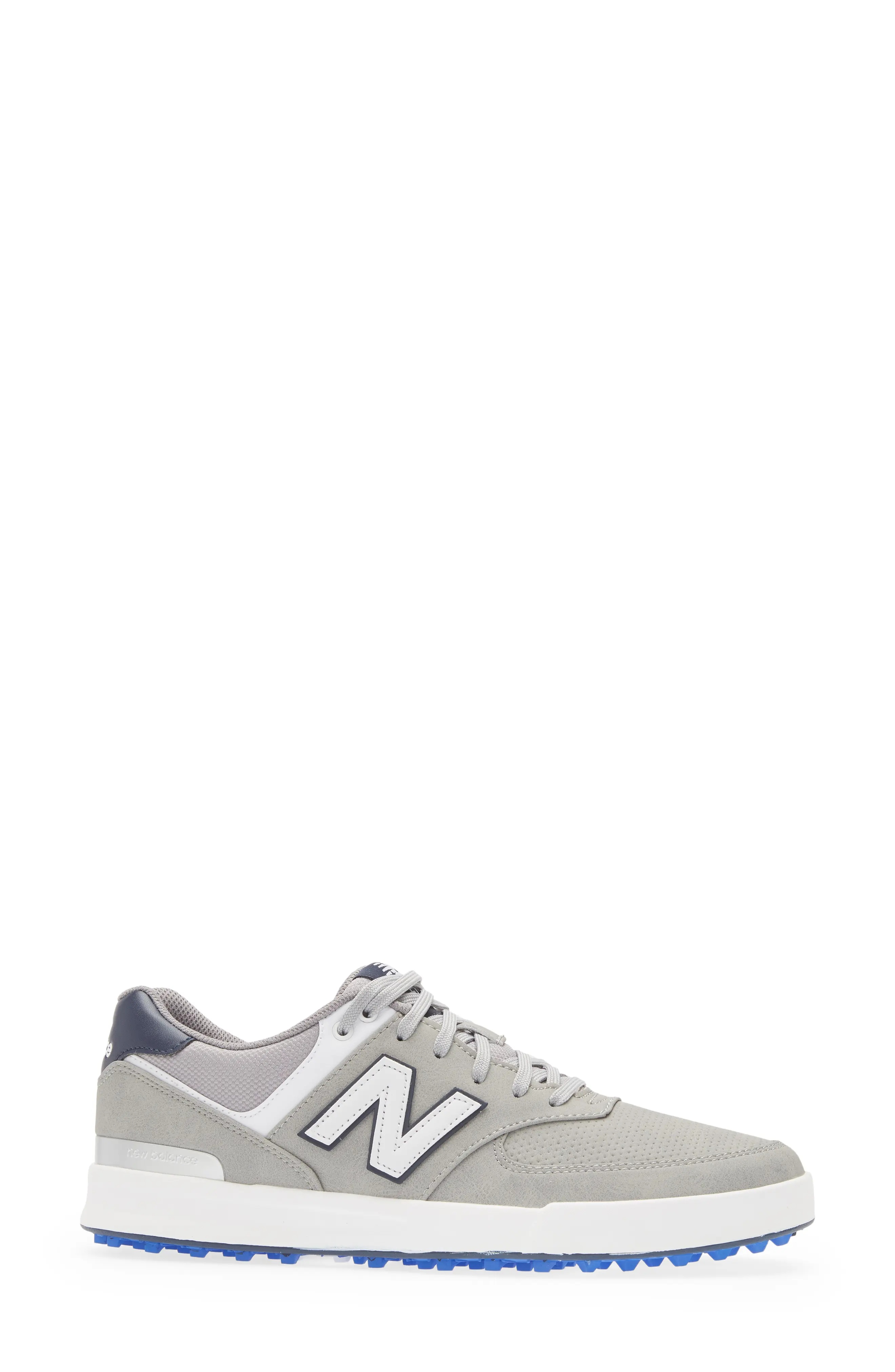 574 Greens Waterproof Golf Shoe in Grey /White - 3