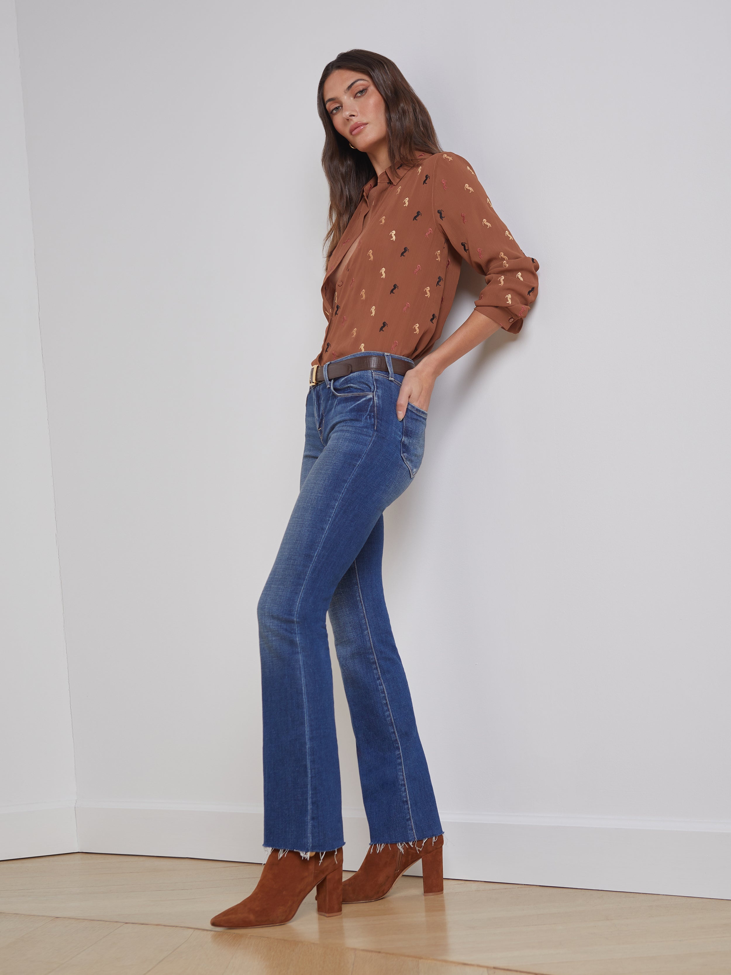 Sneeki Low-Rise Straight-Leg Jean - 2