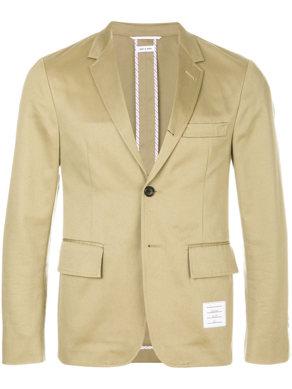 4-Bar unconstructed single-breasted jacket - 1