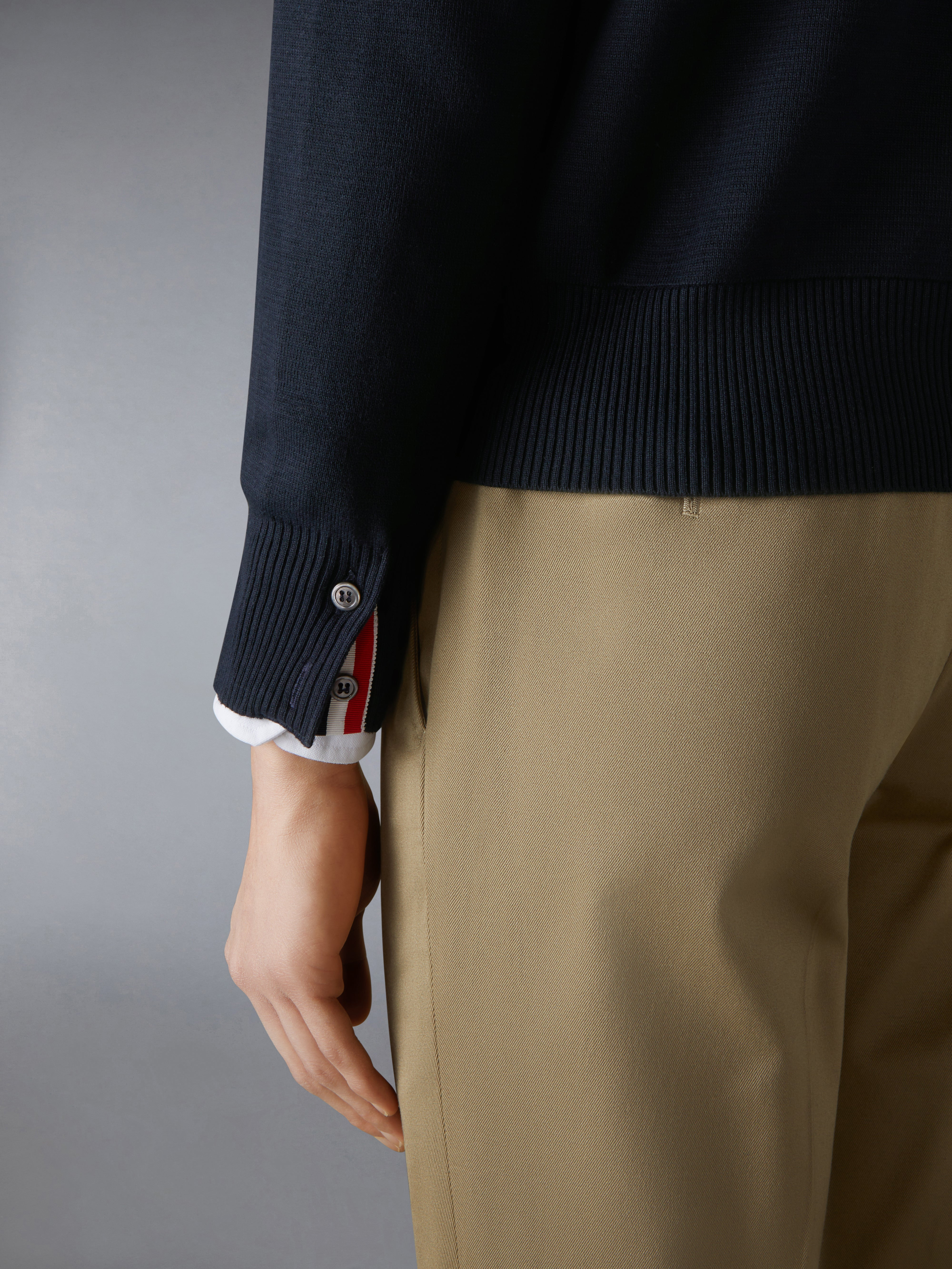 COTTON MILANO ARMBAND HOODIE - 7