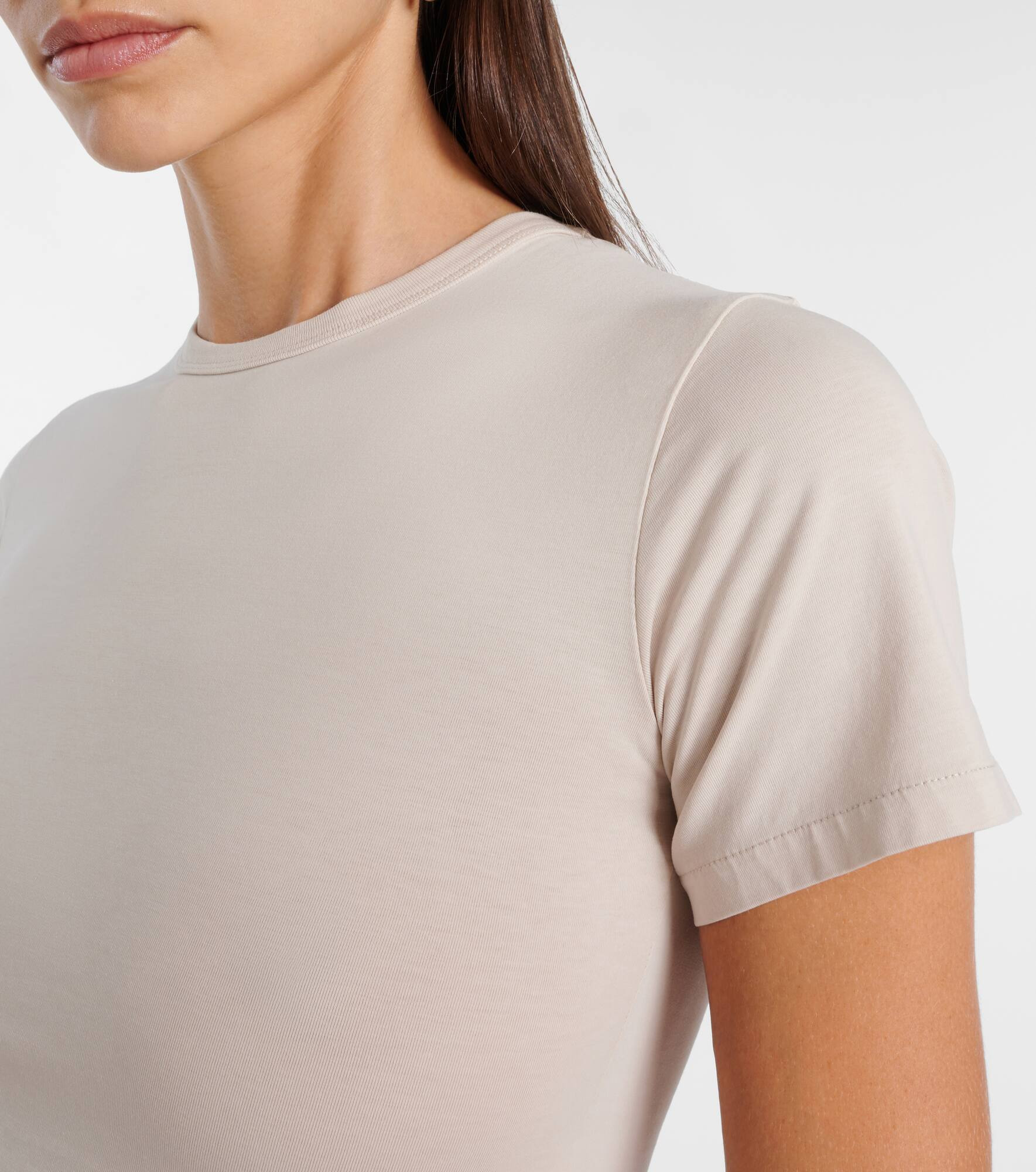 Micro cotton-blend T-shirt - 5